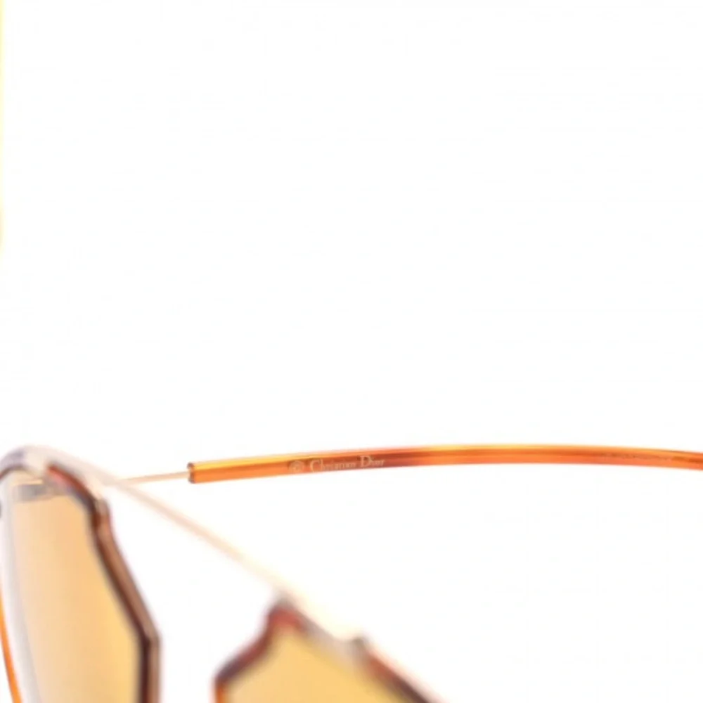 New - DIOR BUTTERFLY SUNGLASSES SOREALRISE 06J70 GOLD/HAVANA 58MM - Picture 8 of 11